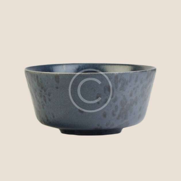 Charcoal speckled bowl